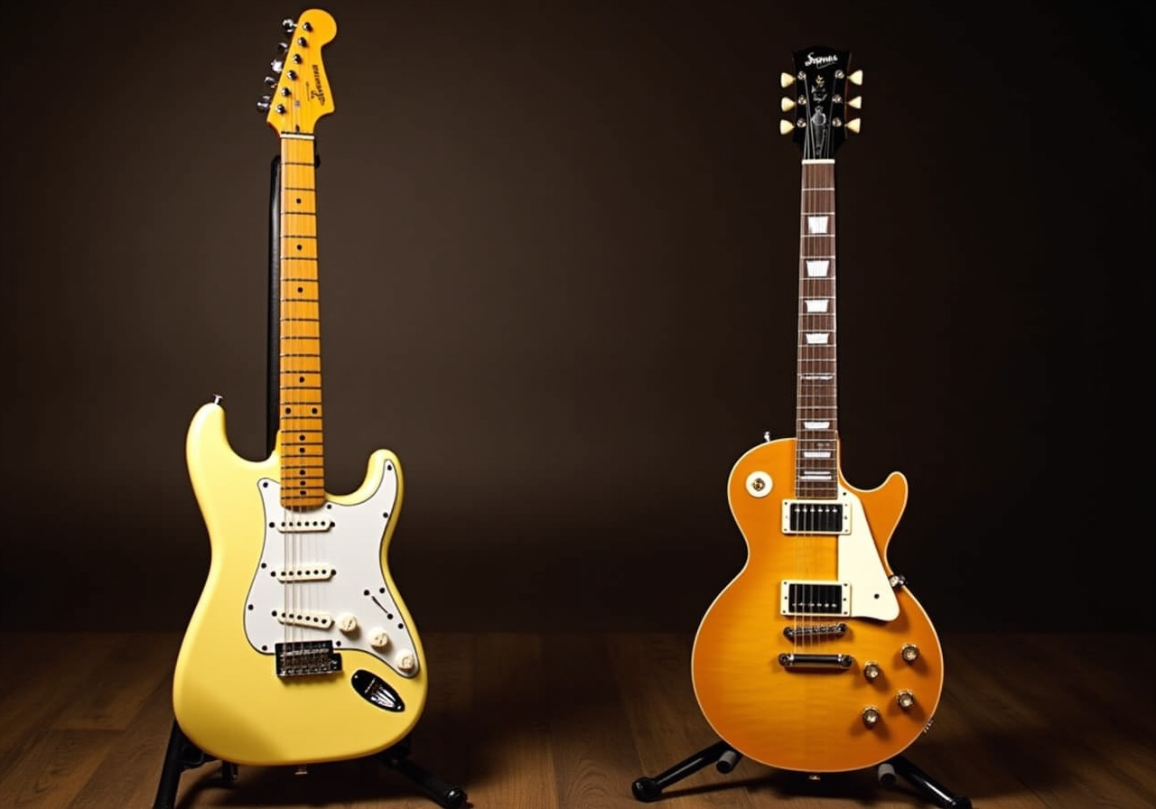 Fender Stratocaster против Gibson Les Paul: обзор двух легенд