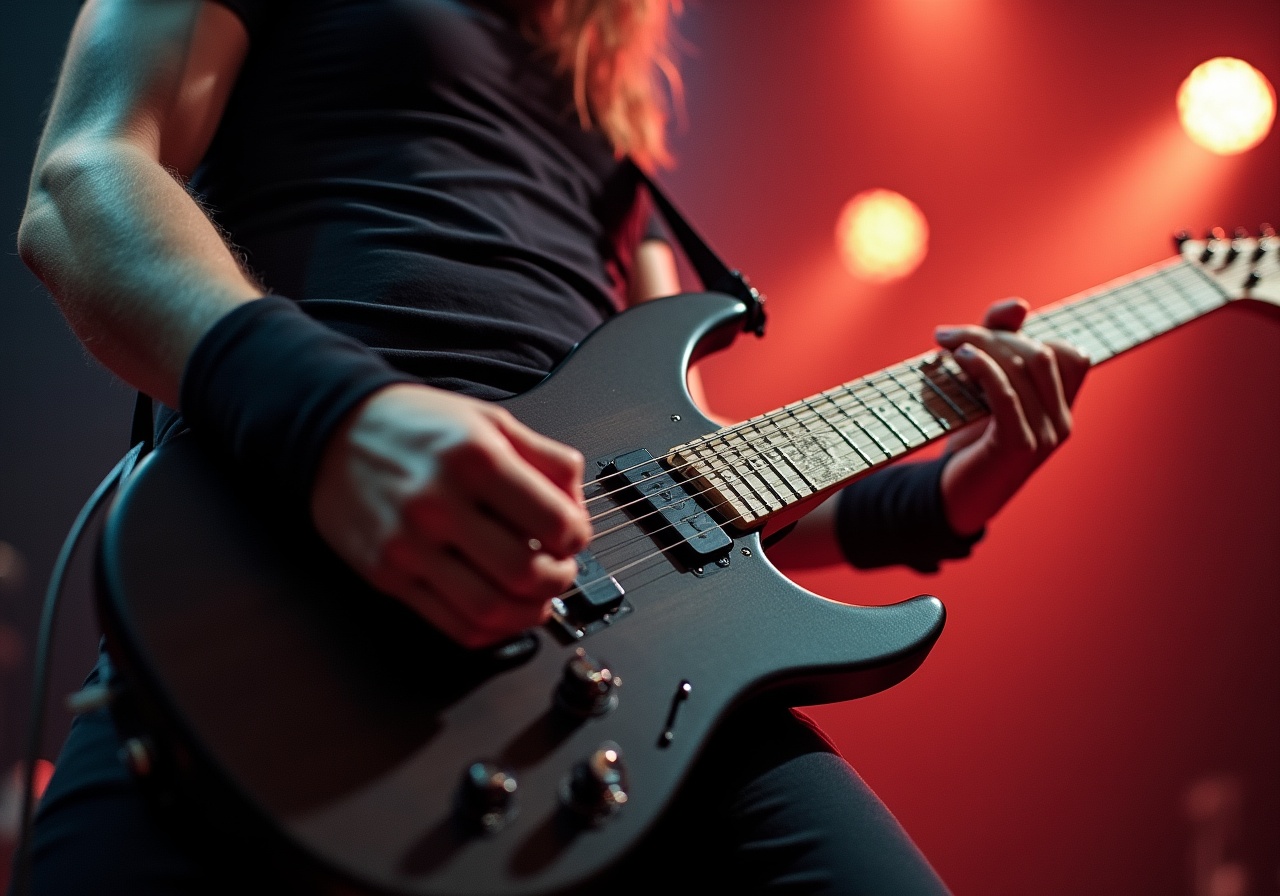 Метал на гитаре: от тяжелых риффов до скоростных соло
