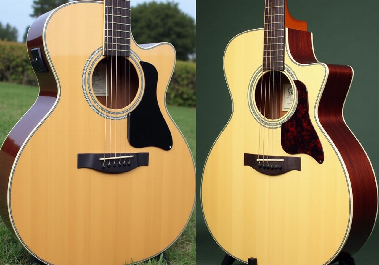 Сравнение акустических гитар: Yamaha F310 vs Fender FA-125